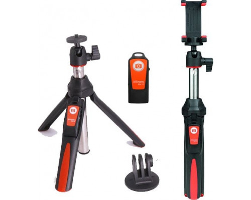 Selfie nūjiņa Benro Monopods Nūja Statīvs Pašportrets + Pults 5w1