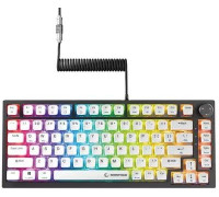 Rampage Rampage magnetyczna Zenith Pro 8000Hz, Hall Effect, RGB, Gateron KS-20, Black