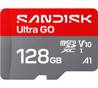 SD  SanDisk Ultra GO MicroSDXC 128 GB Class 10 UHS-I/U1 A1 V10 (SDSQUGN-128G-GN6MN)