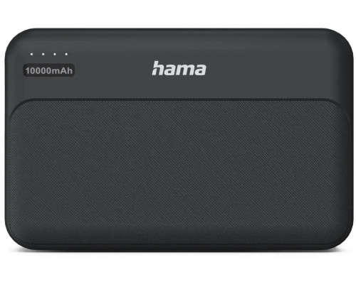 Hama HAMA Power pack pocket 10 10000 mAh 2X USB-A Anthracite
