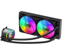 GameMax CPU Liquid Cooler | ICEBURG 240 INFINITY | Black