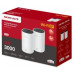 Mercusys Halo E85X (2-pack) WiFi6 Mesh (AX3000,2,4GHz/5GHz,1x2,5GbELAN/WAN,2xGbELAN/WAN)