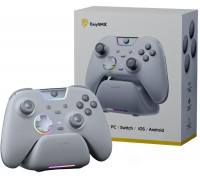 Pad EasySMX EasySMX X05Pro Pad bezwire PC/Switch/iOS/Android/Steam Deck white + stacja dokujaca