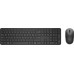 Dell Pro 5 KM526 Zestaw klawiatura i mysz bezprzewodowy 2.4 GHz QWERTZ niemiecki czarny