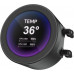Sama Gears Q70 Procesor Chłodnica cieczy all-in-one 12 cm Black 1 szt. (Q70-BKWAYN03-G)