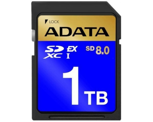 SD  ADATA Premier Extreme SD8.0 SDXC 1 TB Class 10 UHS-I/U3 V30 (SD1TEX3L2-C)