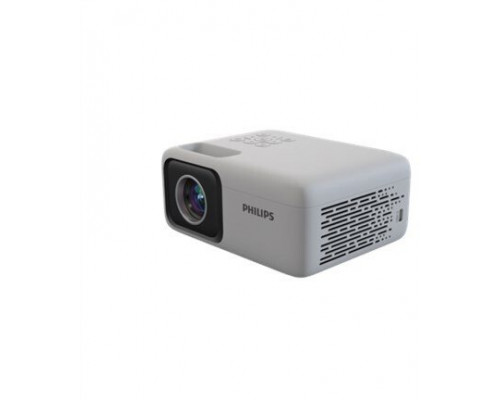 Philips NeoPix 106 Projector, 1280x720, 1.2:1, 500:1, Gray (NPX106/INT)