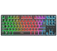Trust  GXT 831 Thado TKL, Bezprzewodowa, Black, US (26169)