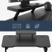 Gaming galds Costway Komputerowe z półką Leader 5.1 Black 115 cm (MA-LEADER 5.1 BLACK)
