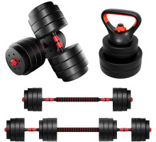 Songmics Dumbbells AT-LION 45 bituminous 2 x 20 kg