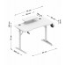 Gaming galds Mark Adler Komputerowe z półką Leader 5.1 White 115 cm (MA-LEADER 5.1 WHITE)