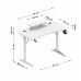 Gaming galds Mark Adler Komputerowe z półką Leader 5.1 White 115 cm (MA-LEADER 5.1 WHITE)