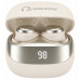 Wenom  bluetooth 5.4 PRO  dwa mikrofony Beige ( Spe 15 Pro BT 5,4)