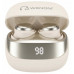 Wenom  bluetooth 5.4 PRO  dwa mikrofony Beige ( Spe 15 Pro BT 5,4)