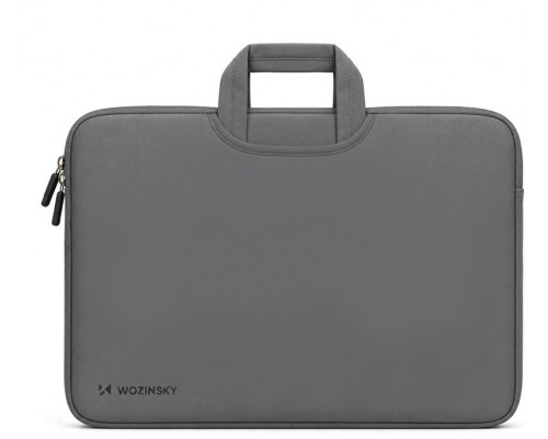 Wozinsky Na laptop WNT-17G 17.3" z chowaną rączką neoprenowa - gray (5907769388538)