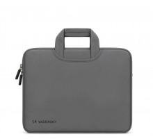 Wozinsky Na laptop WNT-13G 13-14" z chowaną rączką neoprenowa - gray (5907769388491)