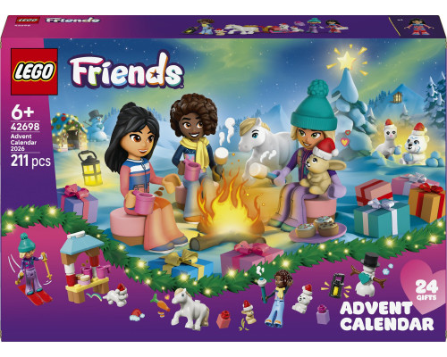 LEGO Friends Kalendarz adwentowy na 2026 rok (42698)