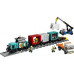 LEGO City Portowy pociąg towarowy, dźwig i ciężarówka (60509)