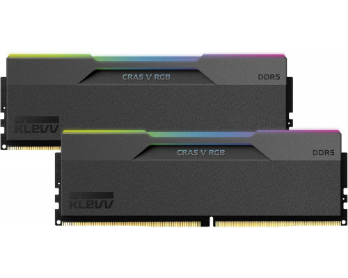 Klevv CRAS V 32GB (2x16GB) DDR5 Gaming RAM 6400MHz CL32 Memory Module Kit moduł pamięci 288-pin DIMM (KD5AGUA80-64A320G)