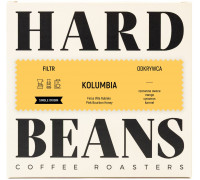 Hard Beans - kawa ziarnista Kolumbia Finca Villa Rubiela Pink Bourbon Honey Filter 250 g (2101015620)