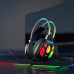 Wozinsky Gamingowe WSG-1118 przewodowe z mikrofonem i podświetleniem RGB - czarne (5907769388248)