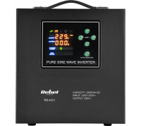 UPS Rebel Power awaryjny POWER-2200-LFP4 - przetwornica z czystym przebiegiem sinusoidalnym i funkcją ładowania 12V 230V 2200VA/1600W (RB-4031)