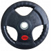 Kubisport Plate Ciężar Olympice Gumowe z Uchwytami 50mm 20kg