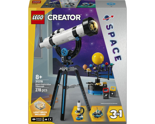 LEGO Creator Teleskop do odkrywania kosmosu (31378)