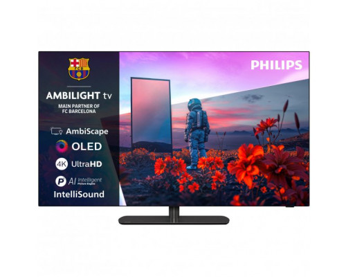 Philips Ambilight 121,9 cm (48") 4K Ultra HD Smart TV Wi-Fi Gray (48OLED811/12)