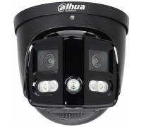 Dahua Technology Panoramic TiOC WizSense - 8&nbsp;Mpx 2 X 2.8&nbsp;mm DAHUA (IPC-PDW3859-A180-E2-AS-PV-0280B-BLK)