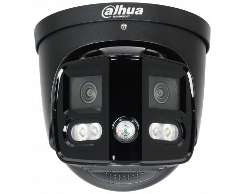 Dahua Technology Panoramic TiOC WizSense - 8&nbsp;Mpx 2 X 2.8&nbsp;mm DAHUA (IPC-PDW3859-A180-E2-AS-PV-0280B-BLK)