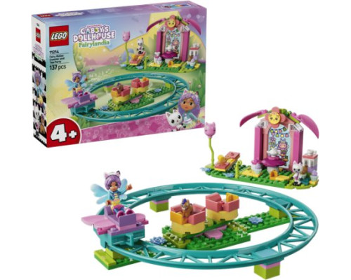 LEGO Gabby's Dollhouse Wróżkowa kolejka górska i podwieczorek (11214)