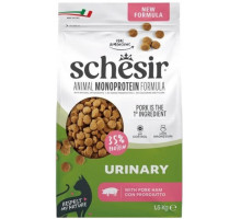 Schesir Animal Monoprotein Formula Urinary, karma sucha, dla dorosłego kota, szynka wieprzowa, 1,5 kg, worek (SR-0267)