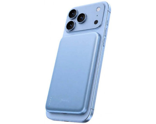 Baseus BMX SolidSafe™ Air Titanium 5K Qi2 Wireless Magnetic Power Bank, Glacier (BMX-B3-05-LB)