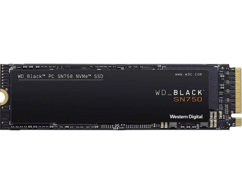 SSD 2TB SSD WD Black SN750 2TB M.2 2280 PCI-E x4 Gen3 NVMe (WDS200T3X0C)