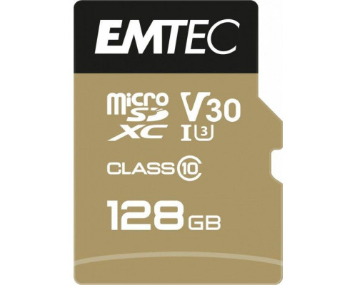 SD  Emtec Speedin Pro MicroSDXC 128 GB Class 10 UHS-I/U3 A1 V30 (ECMSDM128GXC10SP)