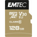 SD  Emtec Speedin Pro MicroSDXC 128 GB Class 10 UHS-I/U3 A1 V30 (ECMSDM128GXC10SP)