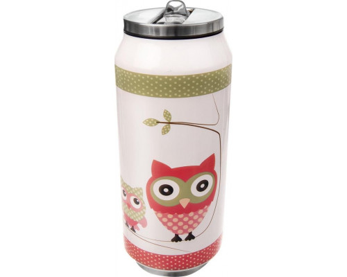 Orion Thermal mug Puszka Sowa 0.4L white