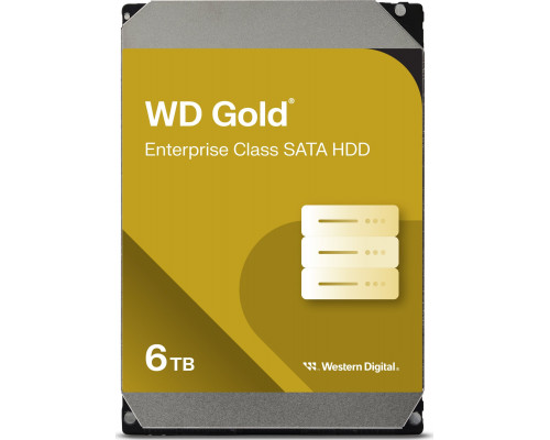 WD Gold 6TB 3.5'' SATA III (6 Gb/s)  (WD6003FRYZ)