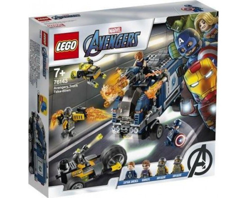 LEGO Marvel Zatrzymanie ciężarówki (76143)