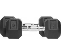 Thorn+Fit ‎‎Dumbbells Hex chrome plated 2 x 9 kg