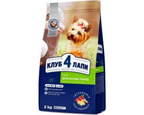 Club 4 Paws PIES 2kg SMALL BREED