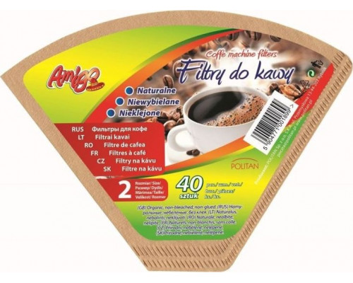 Politan Gosia Coffee filters r. 2 40pcs.