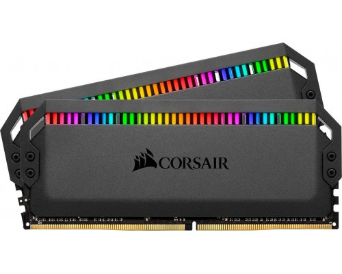 Corsair Dominator Platinum RGB, DDR4, 64 GB, 3600MHz, CL18 (CMT64GX4M2C3600C18)