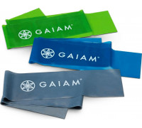 Gaiam Flex 59180 różne poziomy oporu w zestawie wielokolorowy 3 szt.