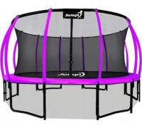 Garden Trampoline Jumpi Garden Maxy Comfort Plus With inner mesh 14.5 FT 435 cm fioletowa