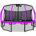 Garden Trampoline Jumpi Garden Maxy Comfort Plus With inner mesh 14.5 FT 435 cm fioletowa