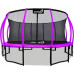 Garden Trampoline Jumpi Garden Maxy Comfort Plus With inner mesh 14.5 FT 435 cm fioletowa