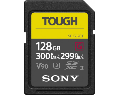 SD  Sony SF-G Tough SDHC 128 GB Class 10 UHS-II U3 V90 (SF-G128T/T1)