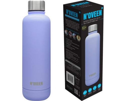 Noveen bottle Thermal NOVEEN TB413 Light Purple Mat 500 ml